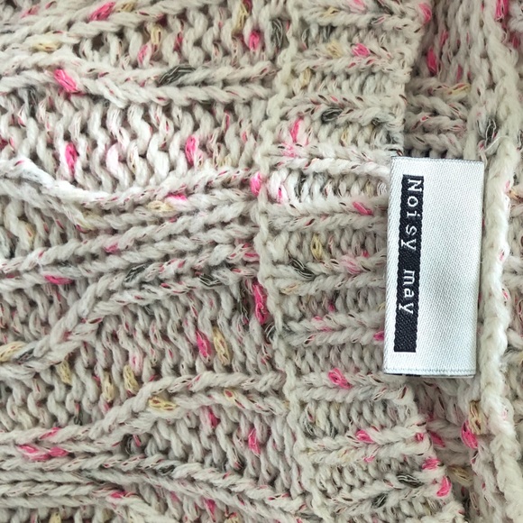 NOISY MAY | MULTI COLOUR KNIT SWEATER - Picture 3 of 3